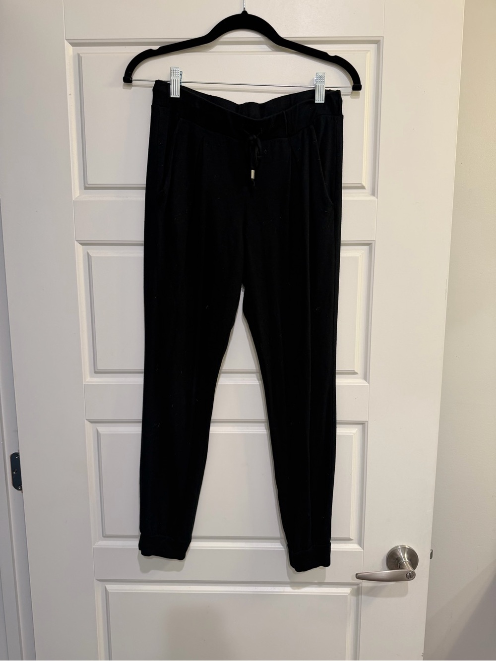 Michael Stars Black Jogger Track Pants